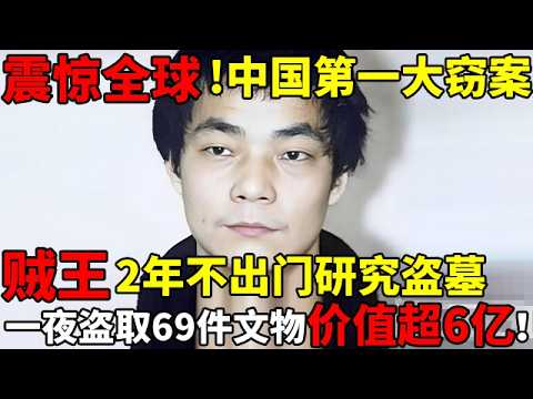 震惊全球!中国第一大窃案,一夜盗取69件文物价值超6亿元,万人追捕！【历史档案】#刘农军