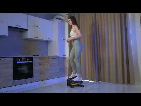 Степпер 2в1 BS-9003 Twist DUO Черно-желтый - фото 1 - id-p630843137