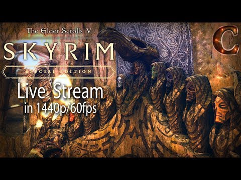 Skyrim Special Edition Live, in 1440p/60fps! Za'urabi the Master of Poison: Lvl 65 Part 92 Legendary