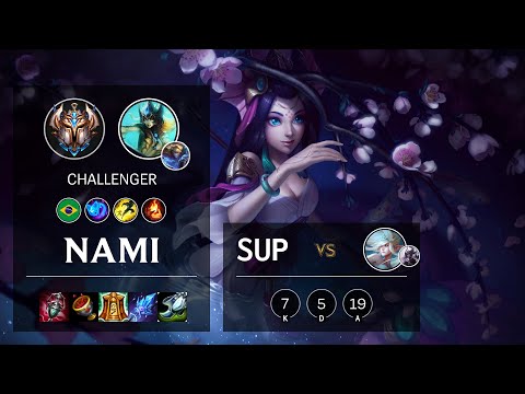 Nami Support vs Janna - BR Challenger Patch 10.13