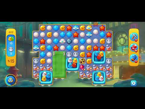 6113 Level #Unlocking New Level 6113 #fishdom #playrix #challenge, #Pretty Aqua Fishdom #minigame