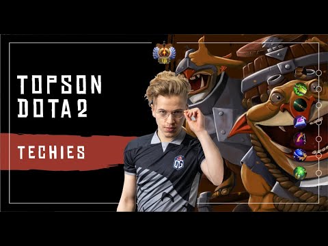 Topson Techies Pro GamePlay Dota 2