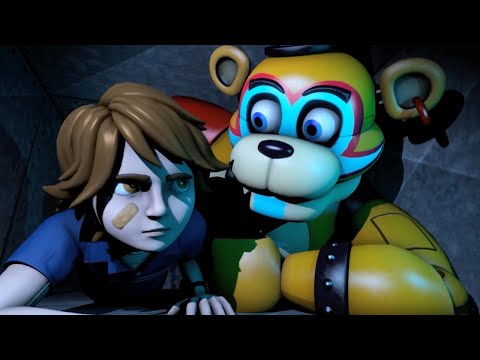 FNAF SECURITY BREACH Try Not To Laugh Animations...