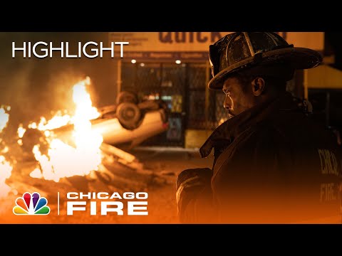 Casey Is Trapped After a Gas Leak Causes a Fire - Chicago Fire