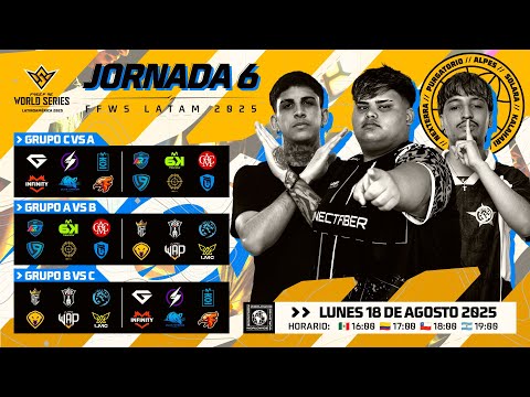 ¡Jornada 6 FFWS 2025! 🔥 | FFWS LATAM 🏆