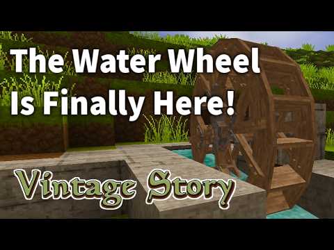 New 1.22 Feature - The WATER WHEEL! | Vintage Story