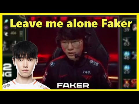 Chovy Solokills Faker during his Splitpush