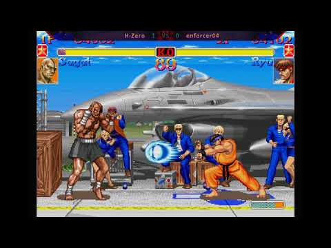 enforcer04 [Ryu] vs. H-Zero [Sagat/O.Sagat/O.Ken] - FT10 - SSF2T: New Legacy v0.5