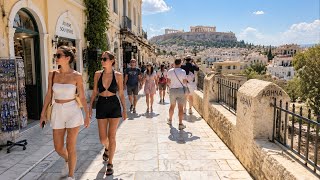 Athens 🇬🇷 — An Athenian Walking Tour — 4K HDR 60fps