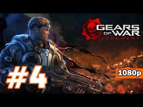 Gears of War: Judgment PART 4 Playthrough [1080p] X360 Lets Play TRUE-HD QUALITY