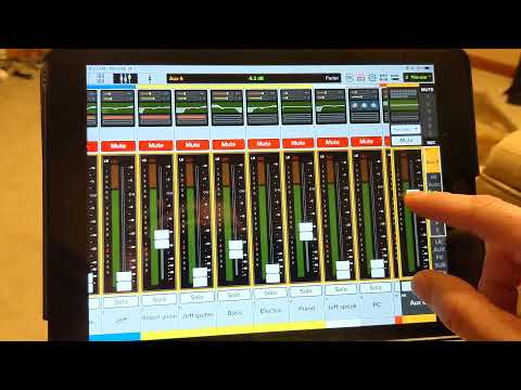 Mixing In Ear Monitor with Master Fader 5