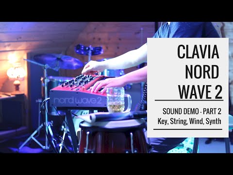#CLAVIA NORD WAVE 2 - Best #Synthesizer 2020 | Sample Engine | Sound Demo - Part 2
