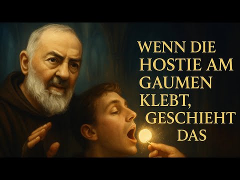 Pater Pio Warnt: Wenn Die Hostie Am Gaumen Klebt, DANN Geschieht Etwas