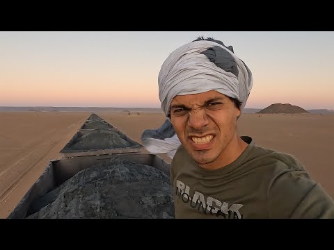 Atravesé el Desierto en el tren MÁS PELIGROSO del MUNDO 🇲🇷(Muy Extremo)