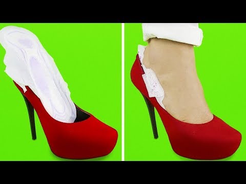 13 INCREÍBLES TRUCOS CON ZAPATOS PARA MUJER