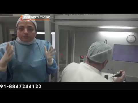 Dr Sumita Sofat Explaining Egg Retrieval Procedure in IVF Lab
