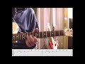 CALDONIA - intro - version live  - albert collins - note for note