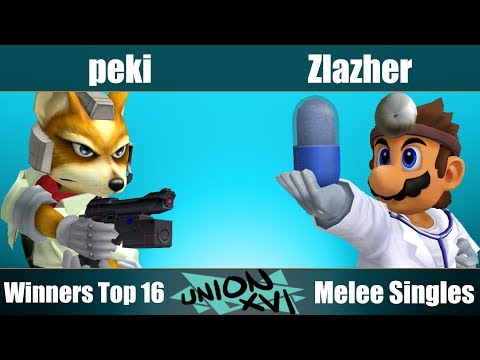 UnionXVI - peki (Fox) Vs. Zlazher (Doc) - Winners Top 16 - Melee