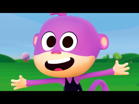 El Mono Chulo ¡Juega- Canta y Aprende! | Canciones del Zoo