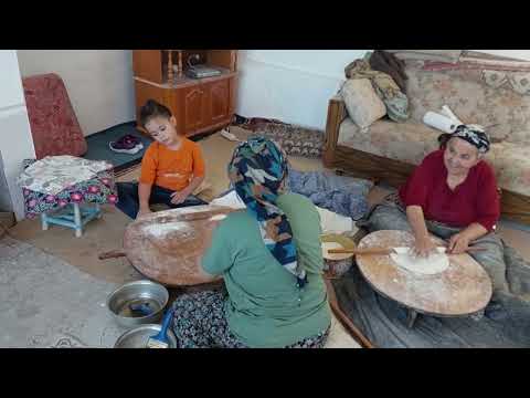 #gözleme  #ankara usülü ve buyuk hala ile simdi karı koca rahmetli oldular iyiki cekmişim bu videoyu