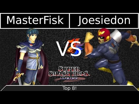 [Melee|01-12-15] Top 8: MasterFisk (Marth) VS Joesiedon (Captain Falcon)