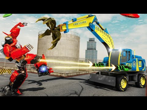 Excavator Robot Car Game Unlocked Part 789 - David Gaming - Android Gameplay