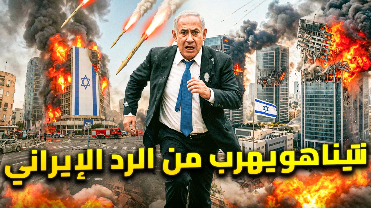 صواريخ إيران تحرق تل أبيب .. إسرائيل تقصف طهران وقصر خامنئي والرد الإيراني يض?