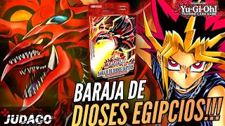 ⛈️🐲 ¡SLIFER EL DRAGÓN DEL CIELO EMERGE! ⚡🔥 UNBOXING DECK DE ESTRUCTURA de DIOSES EGIPCIOS YUGIOH