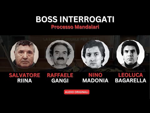 STORIE DI COSANOSTRA: TOTO' RIINA, RAFFAELE GANGI, NINO MADONIA E LEOLUCA BAGARELLA INTERROGATI