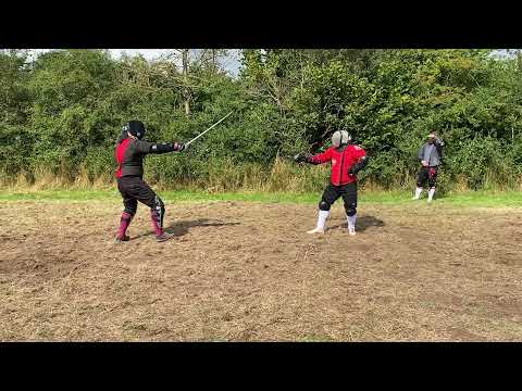 Sabre Sparring - Colin Fieldhouse (SG) vs Nick Thomas (AHF)