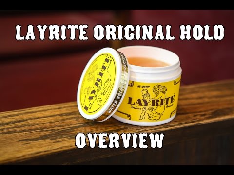 Layrite Original Pomade Overview