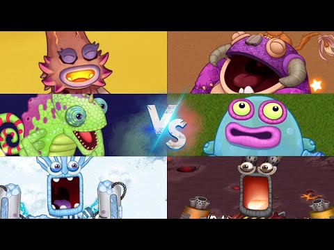 Best Monsters Duets of All Island - Similar Monster Sounds #2 | My Singing Monsters