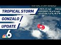 Tropical Storm Gonzalo 11 A M Update July 23rd