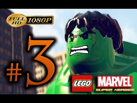 LEGO Marvel SuperHeroes Walkthrough Part 3 [1080p HD] - No Commentary - LEGO Marvel SuperHeroes