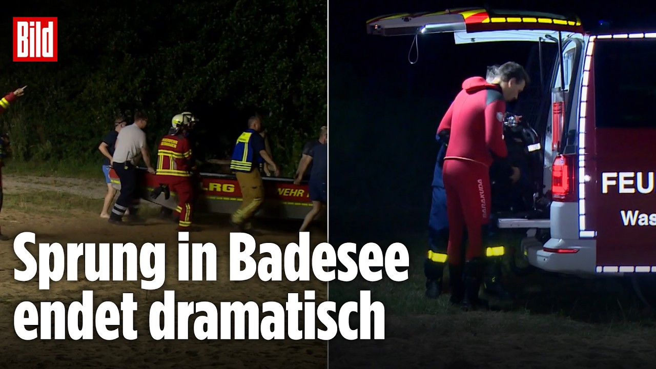 ALARM IN SACHSEN-ANHALT: Mann verschwindet spurlos in Badesee