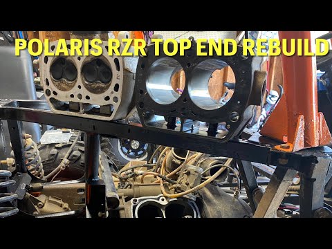 Polaris RZR 800 Top End Rebuild - Part 1 Tear Down