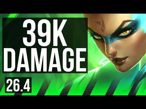 NIDALEE vs LEE SIN (JGL) | 39K damage | KR Grandmaster | 26.4