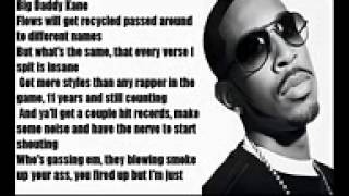 Ludacris - Bada Boom (Drake &amp; Big Sean Diss) LYRICS ON SCREEN