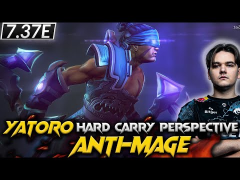Yatoro - Anti Mage  The Hard Carry - Dota 2 Pro Full Gameplay Patch 7.37E #yatoro #antimage