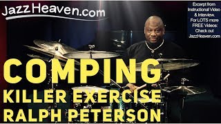 Ralph Peterson *Jazz Drumming* Video: KILLER Comping & Syncopation Exercise JazzHeaven.com