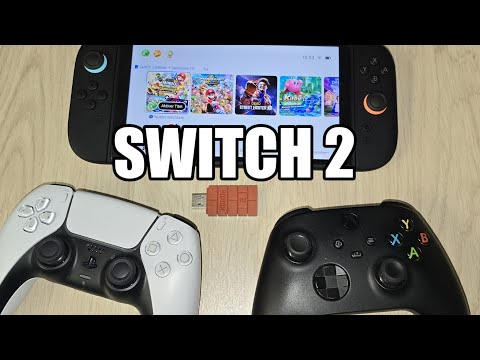 Connecting a Nintendo Switch 2 to a PS5 Pro & Xbox controller – here's how! 2025