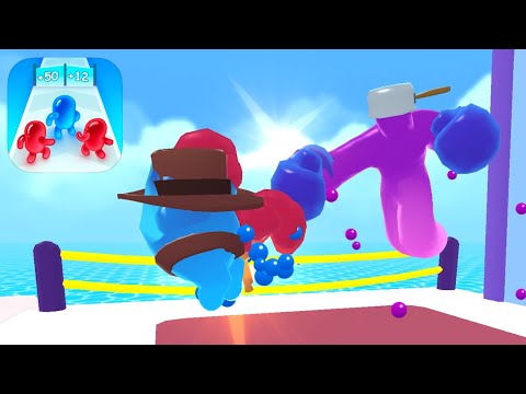 Join Blob Clash 3D - All Levels Gameplay Android, iOS