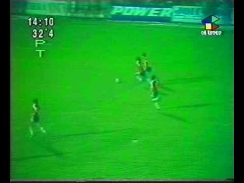 gol de garrido en contra para paraguay 1985