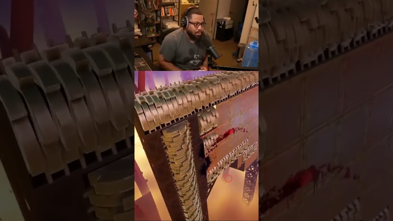 When the streamer cuts his meat off on stream