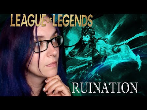 League of Legends | Ruination book trailer reaction