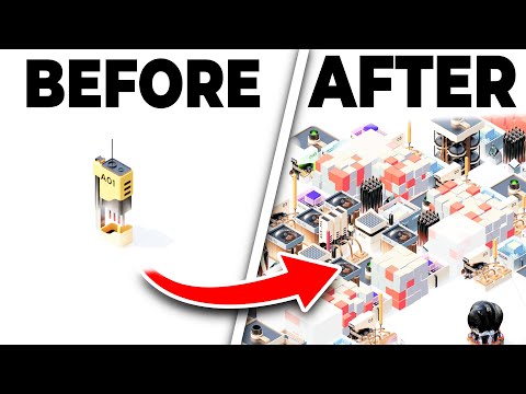 NEW SUPER Satisfying Clicker Factory Builder!! - Sixty Four - Upgrade Incremental Automation Game