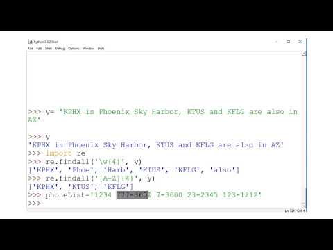 Python Regular Expressions Part2