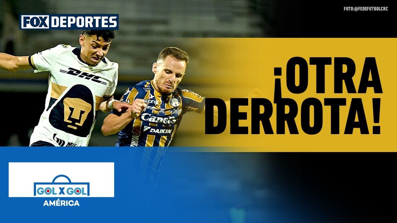 😓 ¿Y LOS PUMAS? | Sexto partido consecutivo sin triunfo para Efraín Juárez | GolXGol