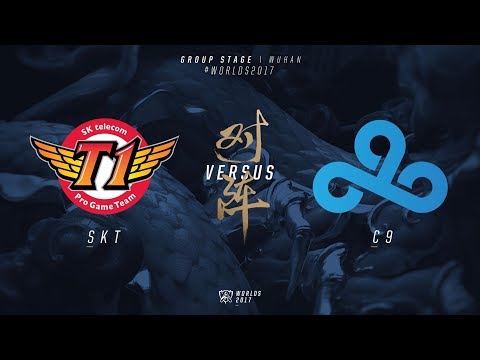 WCS 2017 Group Stage Day1 SKT vs C9
