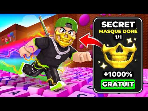 Je repars de zéro avec le MASQUE DORÉ secret dans +1 Évasion de Clavier !
